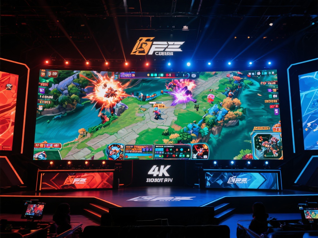 电竞赛事观战攻略:显示屏性能与视角决定胜负 分辨率与屏幕尺寸适配
从1080p到4K,分辨率
