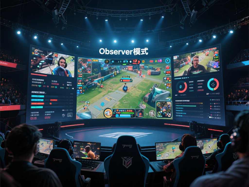 深度解读显示屏电竞OB模式:优化观赛体验的技术革新 电竞OB模式,即“Observer模式”,主要为电